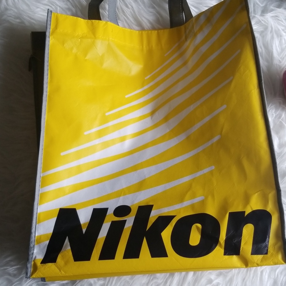Nikon Yellow Reusable Bag